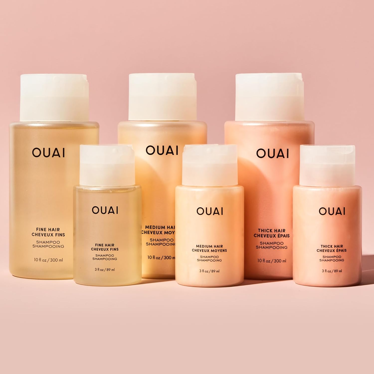 OUAI Fine Shampoo Travel Size - Volumizing Shampoo with Strengthening Keratin, Biotin & Chia Seed Oil for Fine Hair - For Clean, Weightless Body - Paraben, Phthalate & Sulfate Free Hair Care (3 Fl Oz) - Image 8
