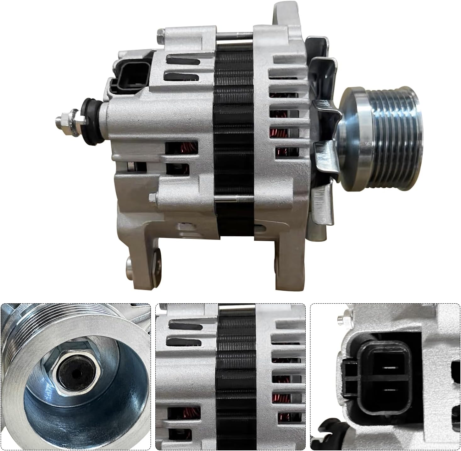 LR1110-733C Alternator 12V 110A Compatible with Isuzu NPR NQR NRR NPR-HD 2007-2015 8980750250 LR1110733