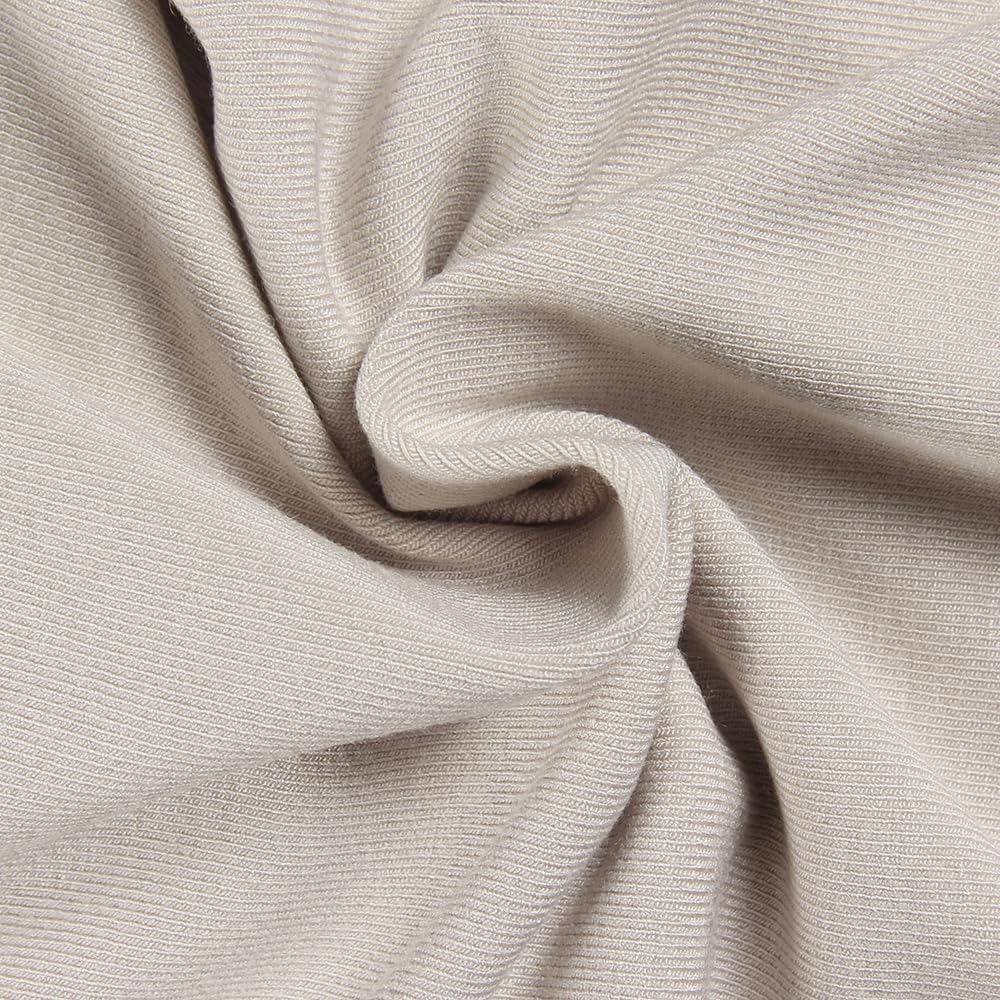 GEMBERA Womens' Stretchy V Neck Short Sleeve Form Fitted Casual Basic Top T-Shirts - Image 4