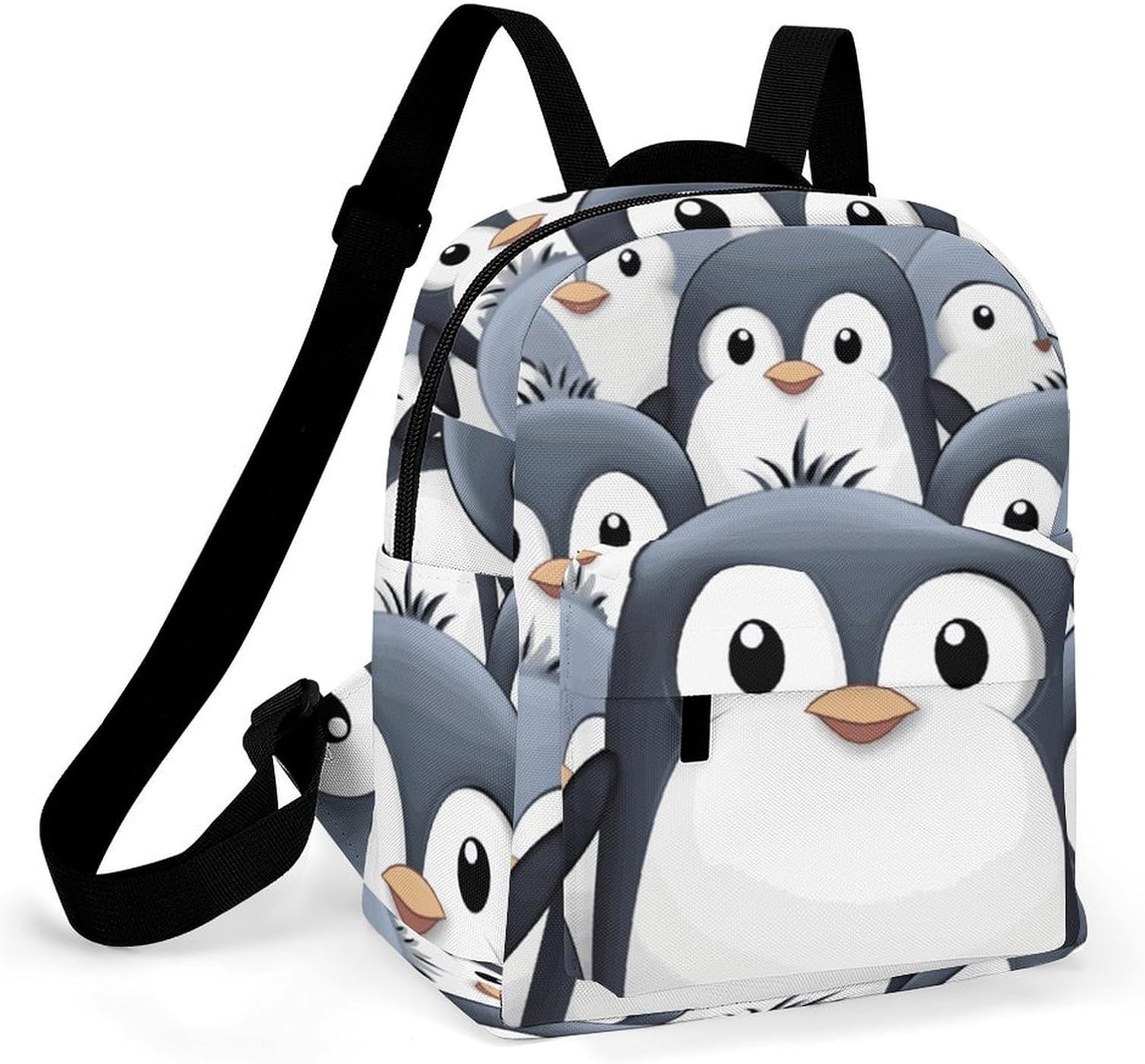 Waterproof Mini Backpack for Women - 10 Inch Oxford Lightweight Daypack Cute Bag Small Daypack Cute Penguin Small Backpack Purse for Travel Work Weekender