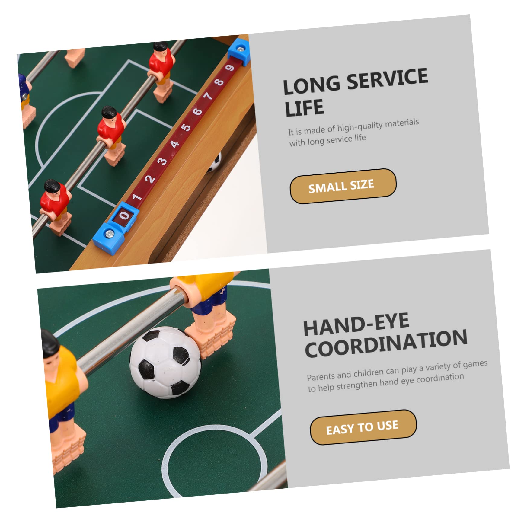 1 Pieza Interactivo de Fútbol Actividades Fiestas de Cumpleaños y Coordinación Mano Durable y Entretenido