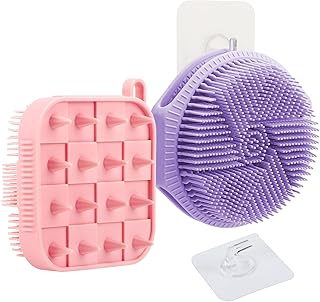 Exfoliante de ducha de silicona para mujeres ...