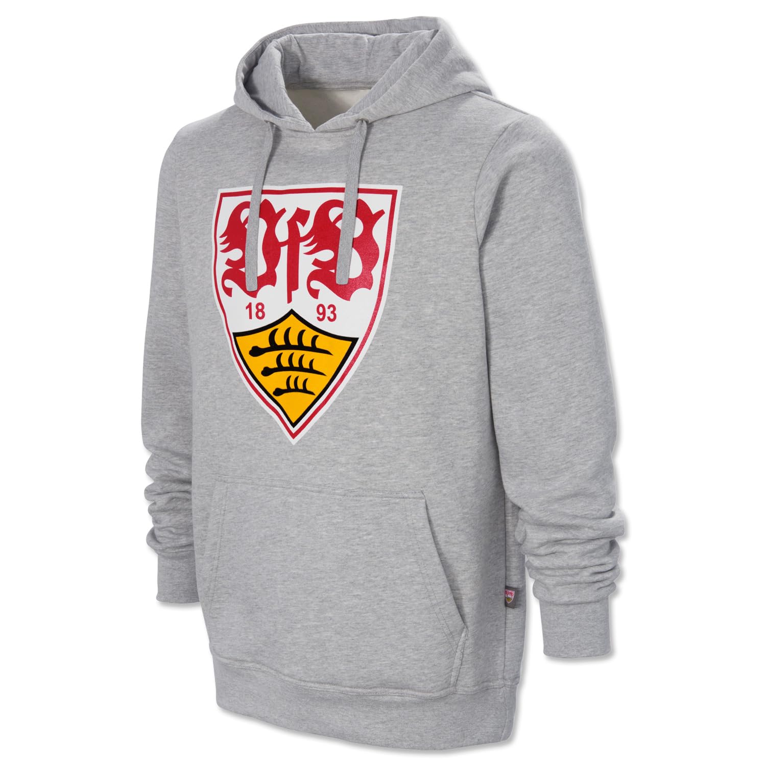 VfB Stuttgart Hoody Wappen grau