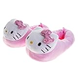 Hello Kitty Sanrio Wome Strawberry Shortcake Harry Potter House Slippers Cozy Warm Indoor Slippers for Adult Size 5-10 US Womens