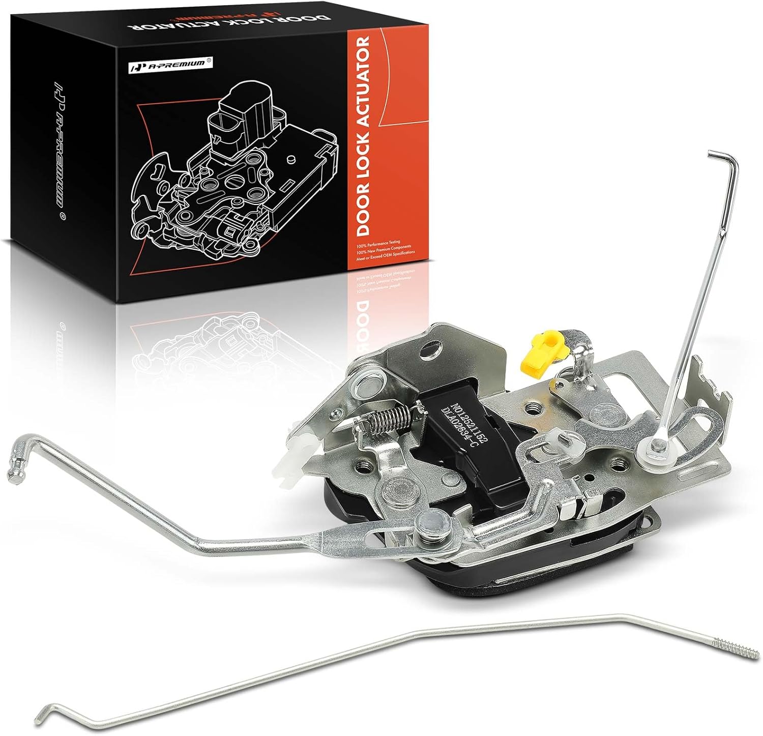 A-Premium Front Right Passenger Side Door Lock Actuator Compatible with Toyota Tacoma 1998-2004