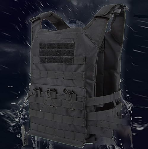 Miniatura 3 de Chaleco táctico Molle transpirable chaleco de entrenamiento de combate 1000D tela Oxford al aire libre Caza Chalecos suaves de aire Equipo deportivo