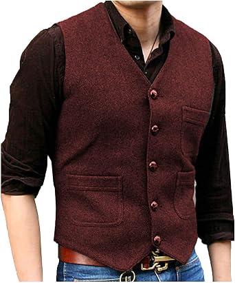 casual mens vest