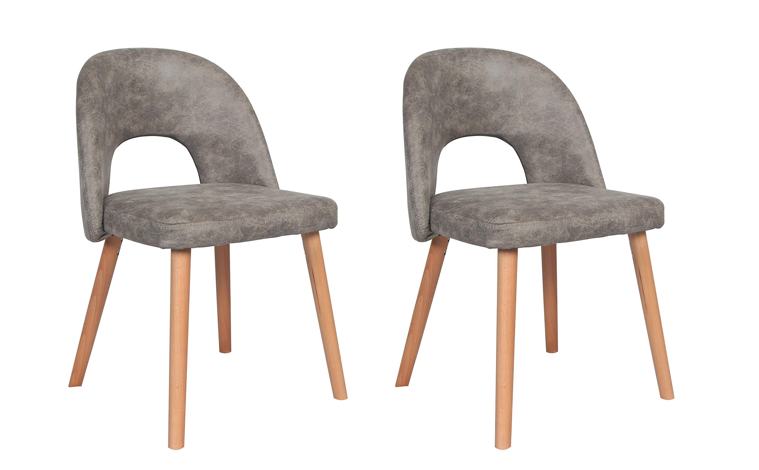 Chaise haut de gamme Júcar La Chaise espagnole textile vison