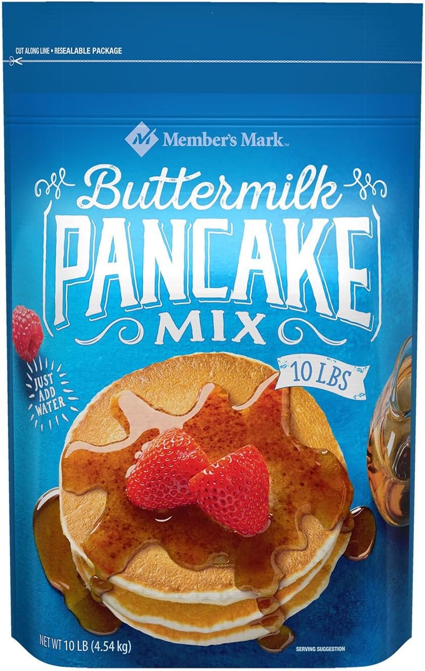 Member Mark Buttermilk Pancake Mix, 10 Pound