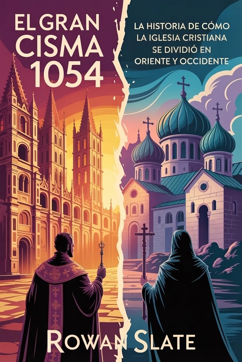 El Gran Cisma 1054 para adolescentes : La historia de cómo la Iglesia cristiana se dividió en Oriente y Occidente. (Spanish Edition)