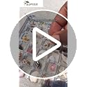 Image of Supvox Magnetic SeaShell Collection Box, 36 Grids Acrylic Display 12.5cm | Secure Closure, Clear Viewing, Separated Storage, Durable Acrylic Build, Easy Shelf Arrangement, Dust Protection