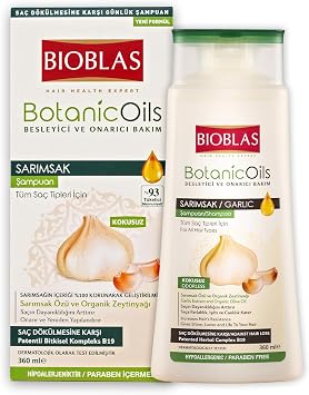 Bioblas Sarımsak Özlü Bitkisel Şampuan 360 ml