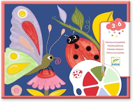DJECO PAINTING THE LITTLES - Palette painting - Les petites betes