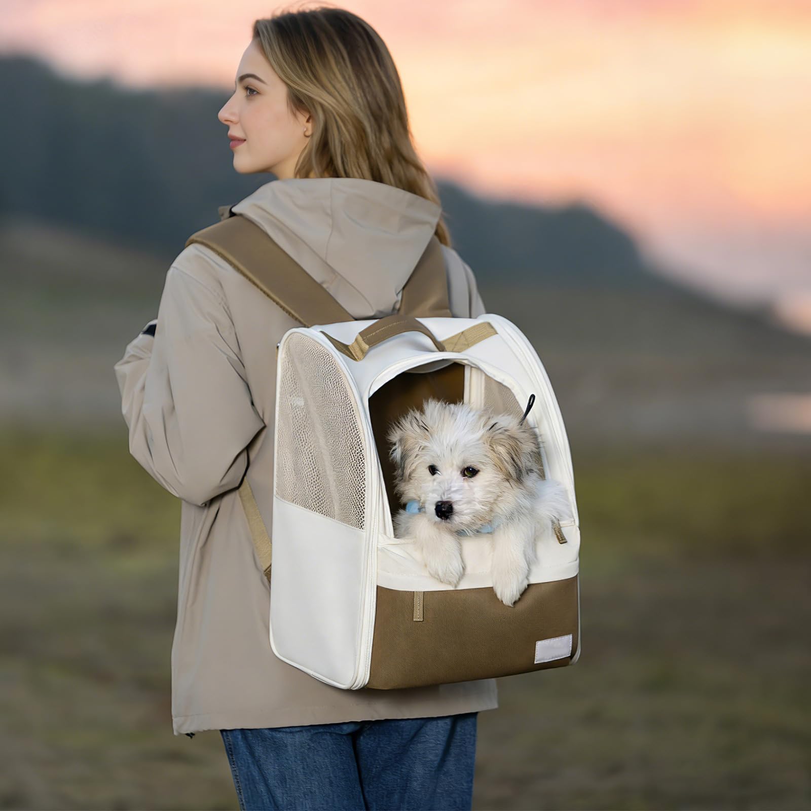 Katzen Rucksack, Katzenrucksack mit Fenster