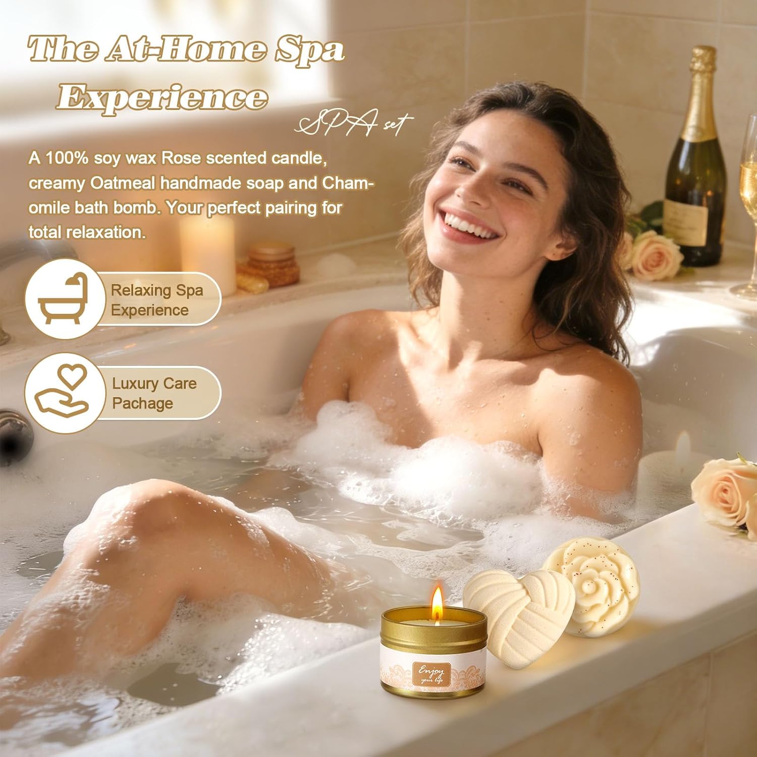 Gifts for Womens Birthday Gifts for Women Self Care Gift - Thinking of You Relaxation Gift Spa Gifts Baskets for Women, Get Well Comfort Gifts for Her Mom Wife Daughter Sister Girlfriend Best Friend - Image 5