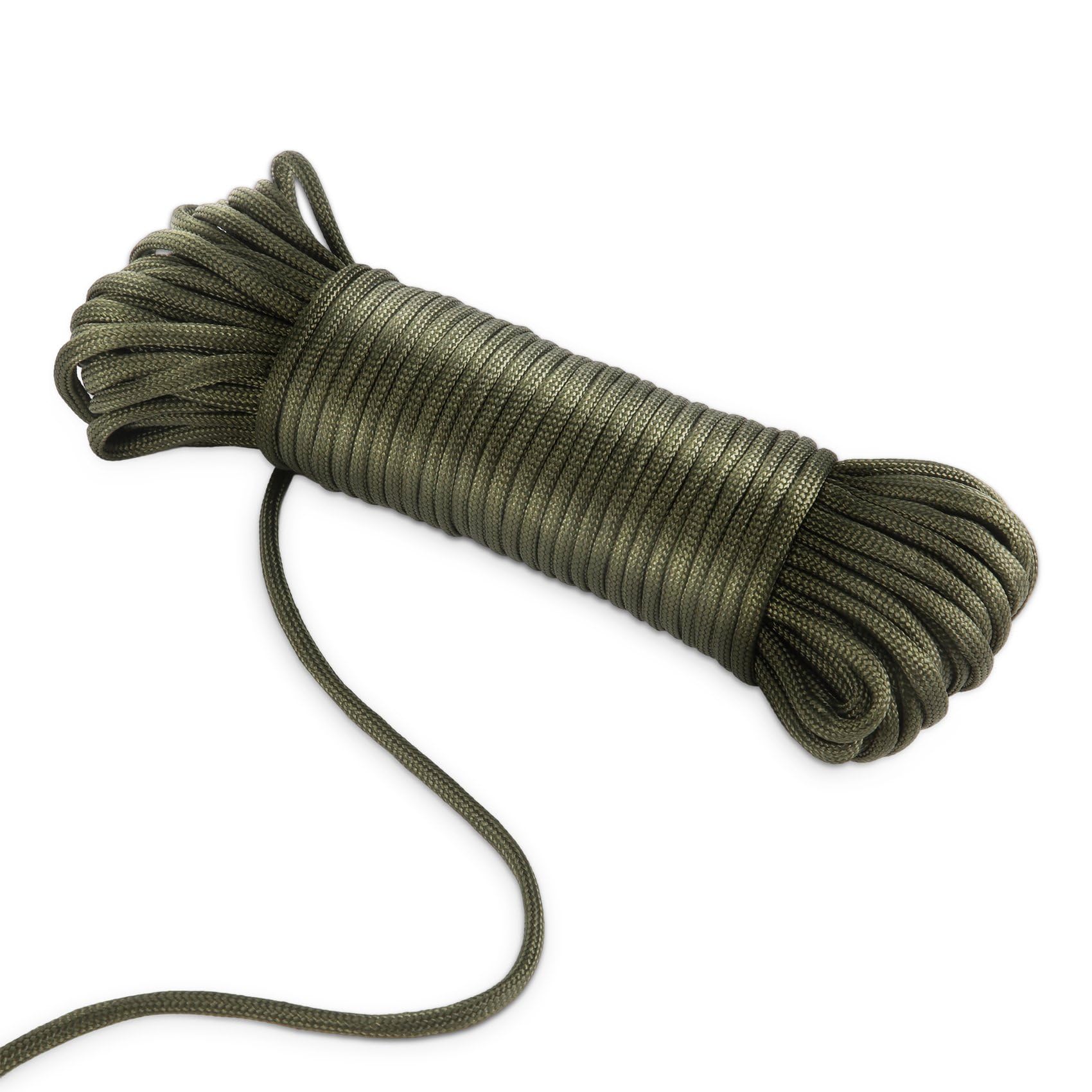 Corda Paracord Militare 7 Filamenti - 15m Verde - Per Sopravvivenza, Outdoor E Attività Militari - Foto 5