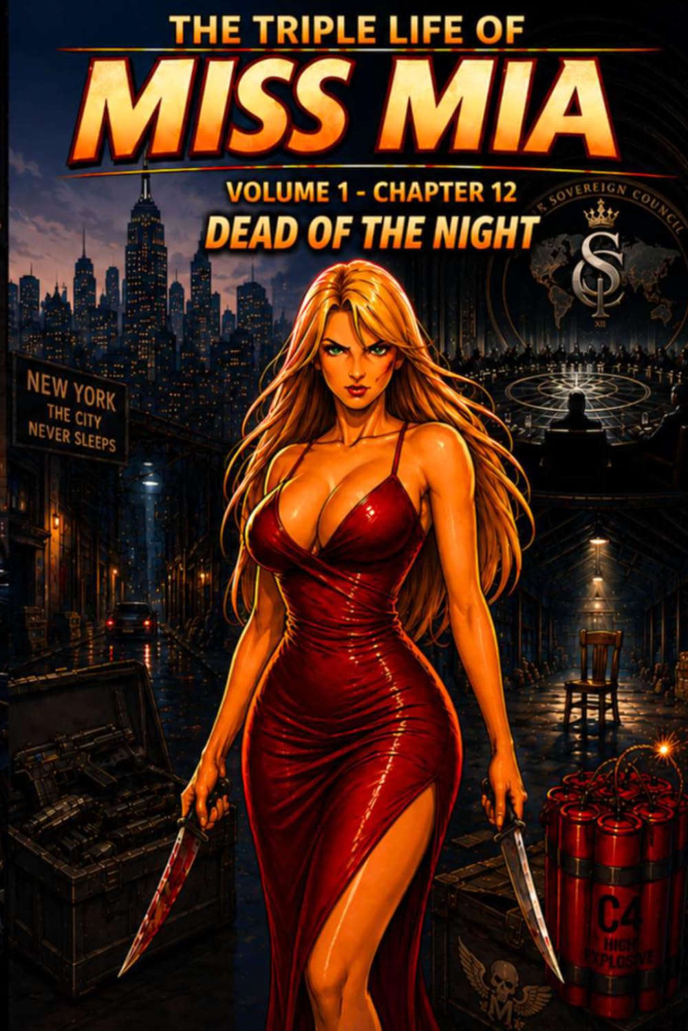 The Triple Life of Miss Mia: Volume 1- Chapter 12: Dead of the Night