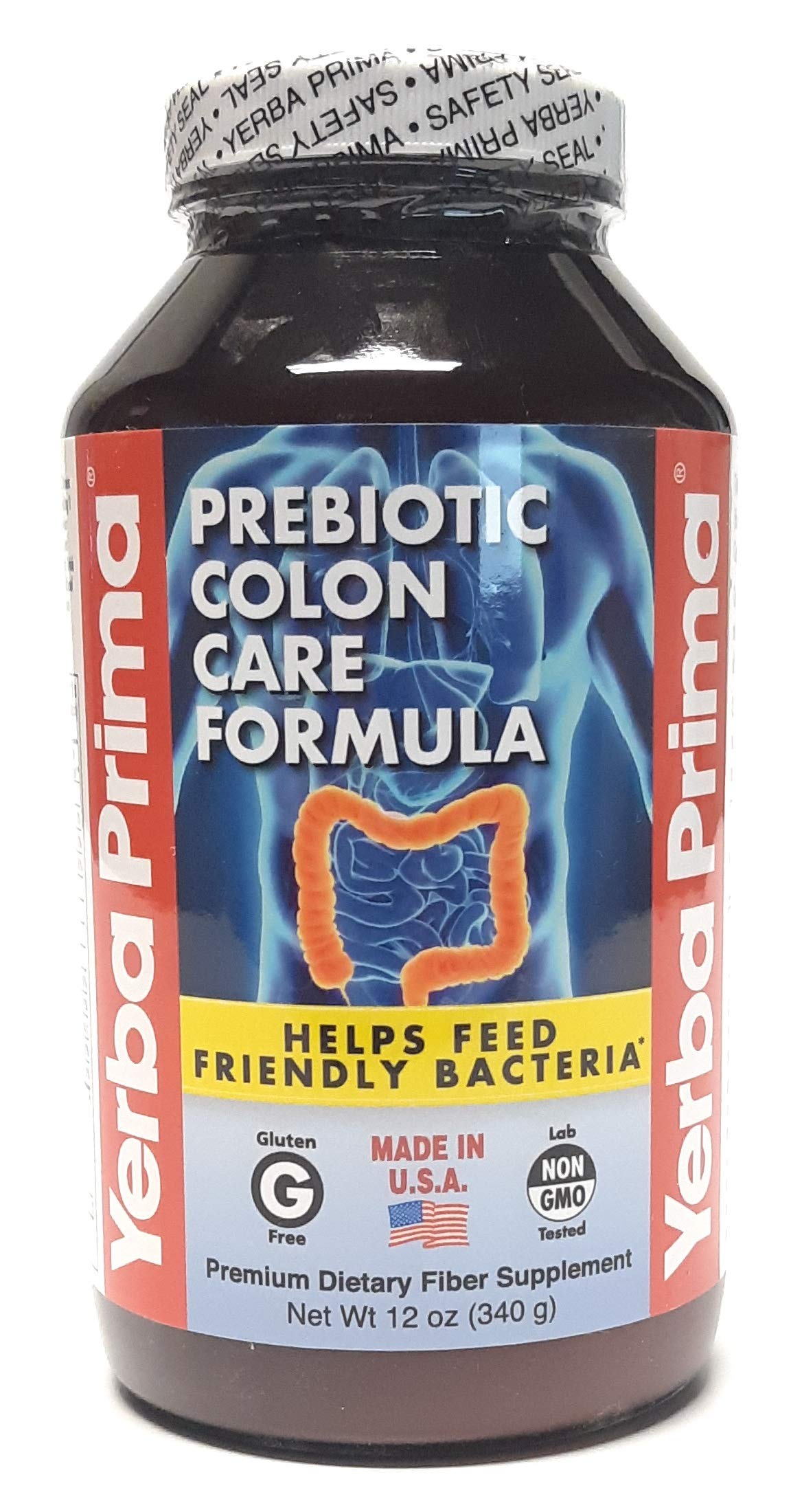 Yerba Prima Prebiotic Colon Care 12oz (5 Pack)