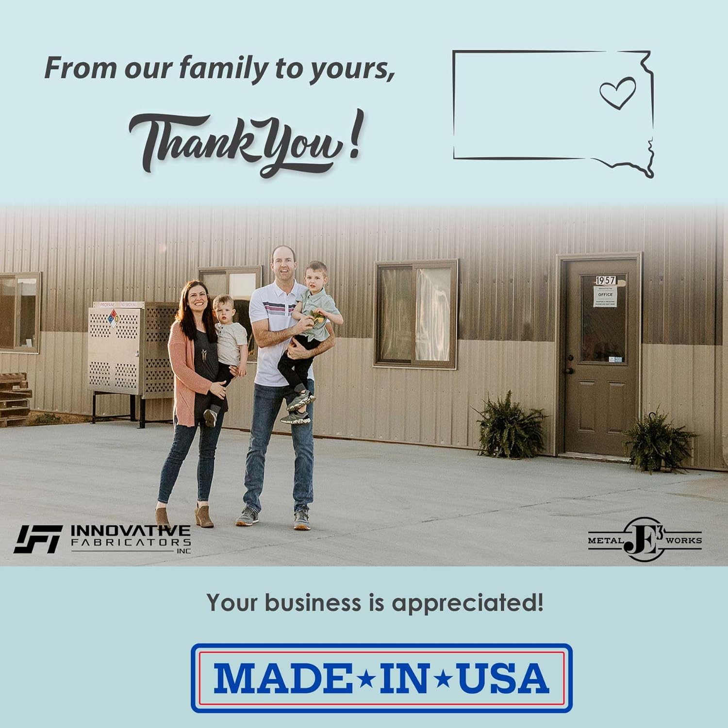 Innovative Fabricators, Inc. American Steel Farm & Ranch Picture Frame, Girl Feeding Horse, 3.5x5 Portrait, MADE IN USA - Image 7