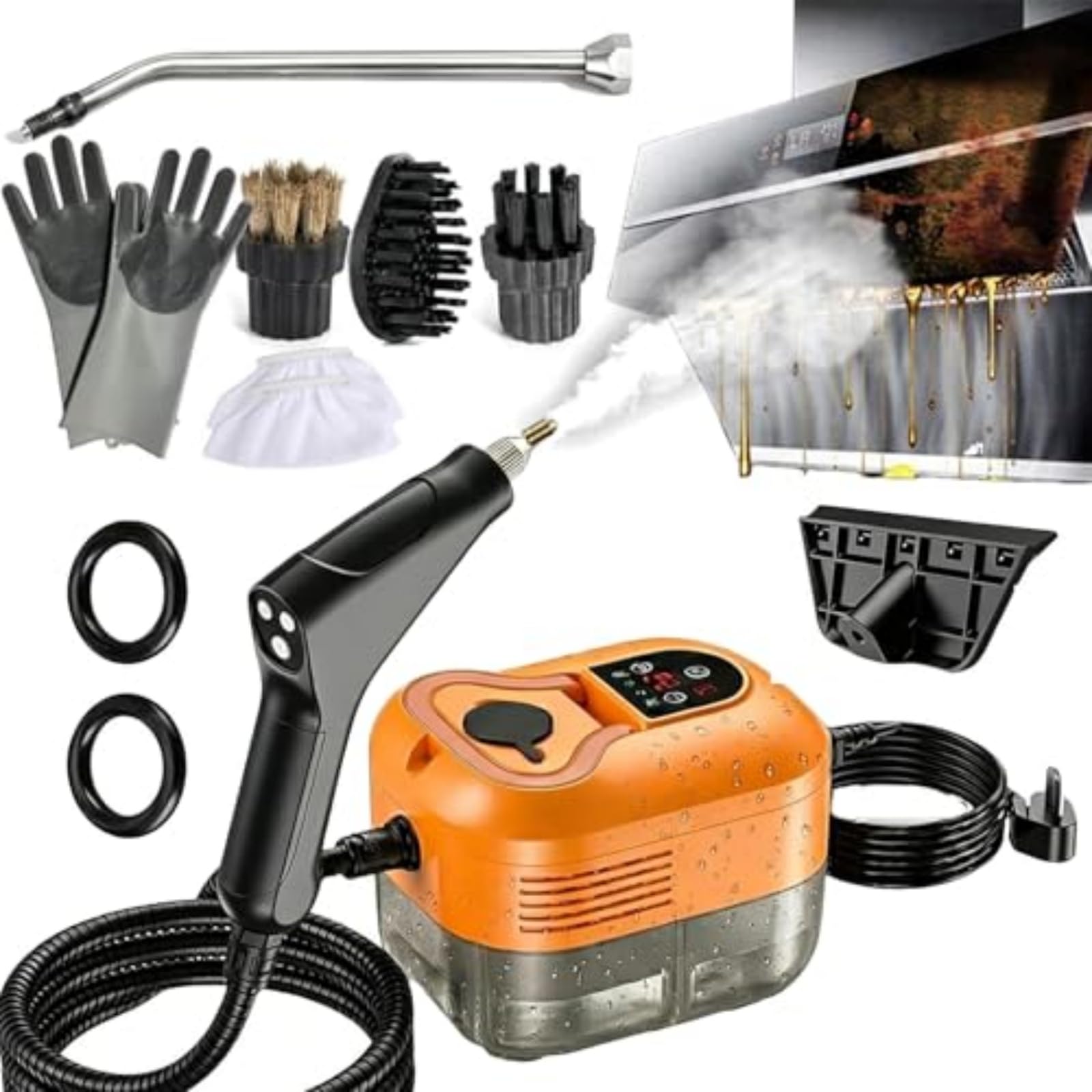 GXQKLSV 2500W Handheld High Pressure Steam Cleaner