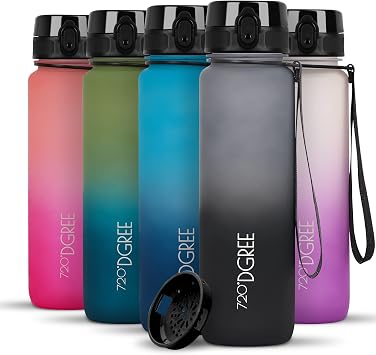 Tritan 720 Dgree uberBottle Water Bottle and Infuser 350 ml 500 ml 650 ml 1000 ml 1.5 L 2 L   BPA-Free for Sports School Children Fitness Gym Bike Outdoors Lightweight Tritan Sports
