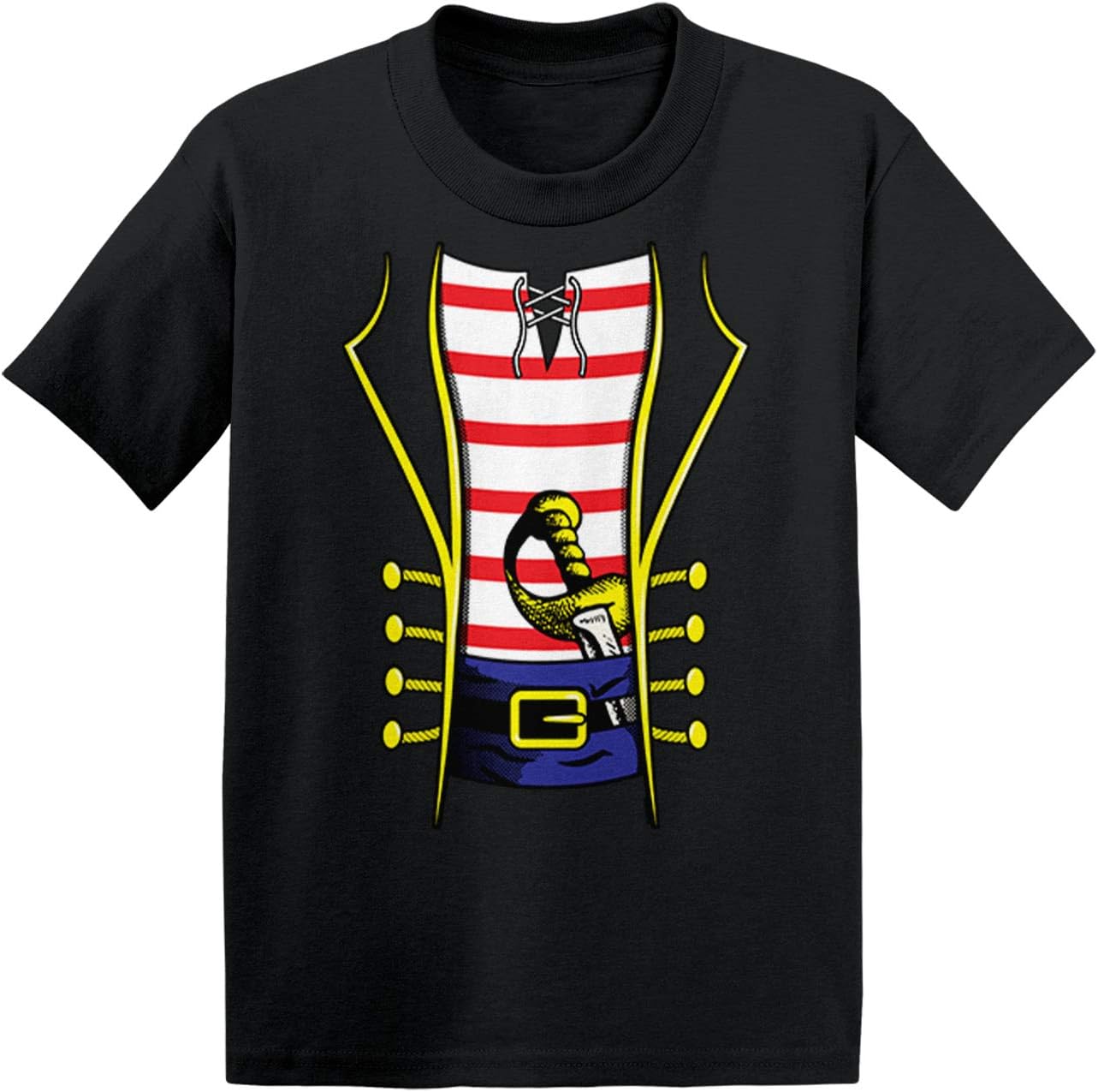 Haase UnlimitedPirate Outfit - Swashbuckler Buccaneer Infant/Toddler Cotton Jersey T-Shirt