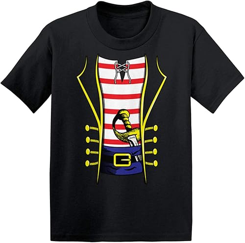 Pirate Outfit - Swashbuckler Buccaneer InfantToddler Cotton Jersey T-Shirt