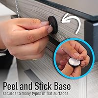 Vista 12 de Nadex Secure Counterfeit Pen Attaches to Counter, (Gold for Real - Black for Fake), Detect Counterfeit Bills - 4 Pen, 1 Base