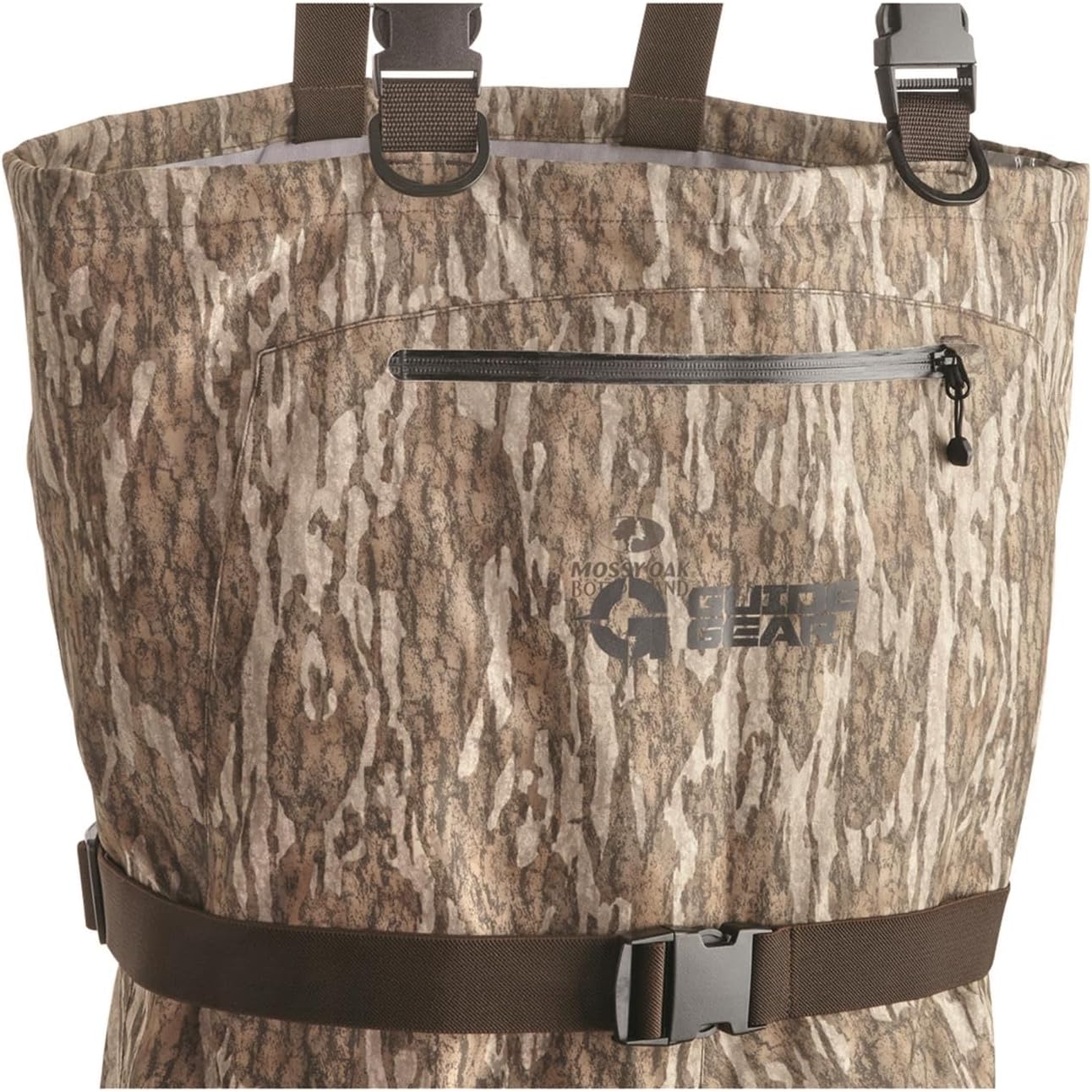 Guide Gear Men’s Breathable Hunting Chest Waders with Boots, Camo with 800-Gram Insulation, Stout Sizes