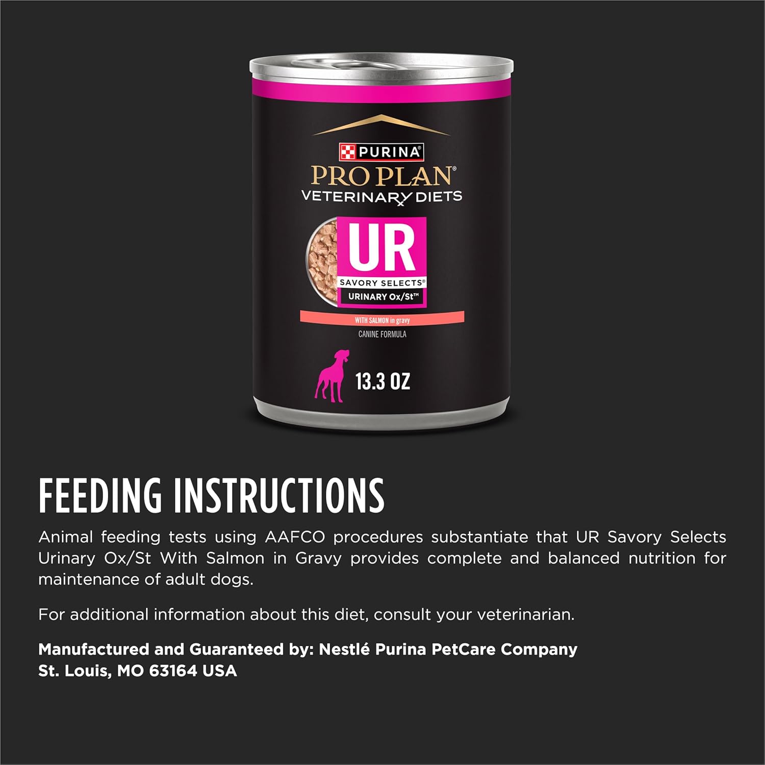 Pro Plan Veterinary Diets Purina UR Savory SELECTS Salmon