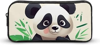 Panda Star Large Pencil Case, Pencil Pouch with Zipper | Aesthetic Big Marker Case for Office, Durable Pen Pouch for Women Men, Smooth, Waterproof Pen Bag for Daily Use
