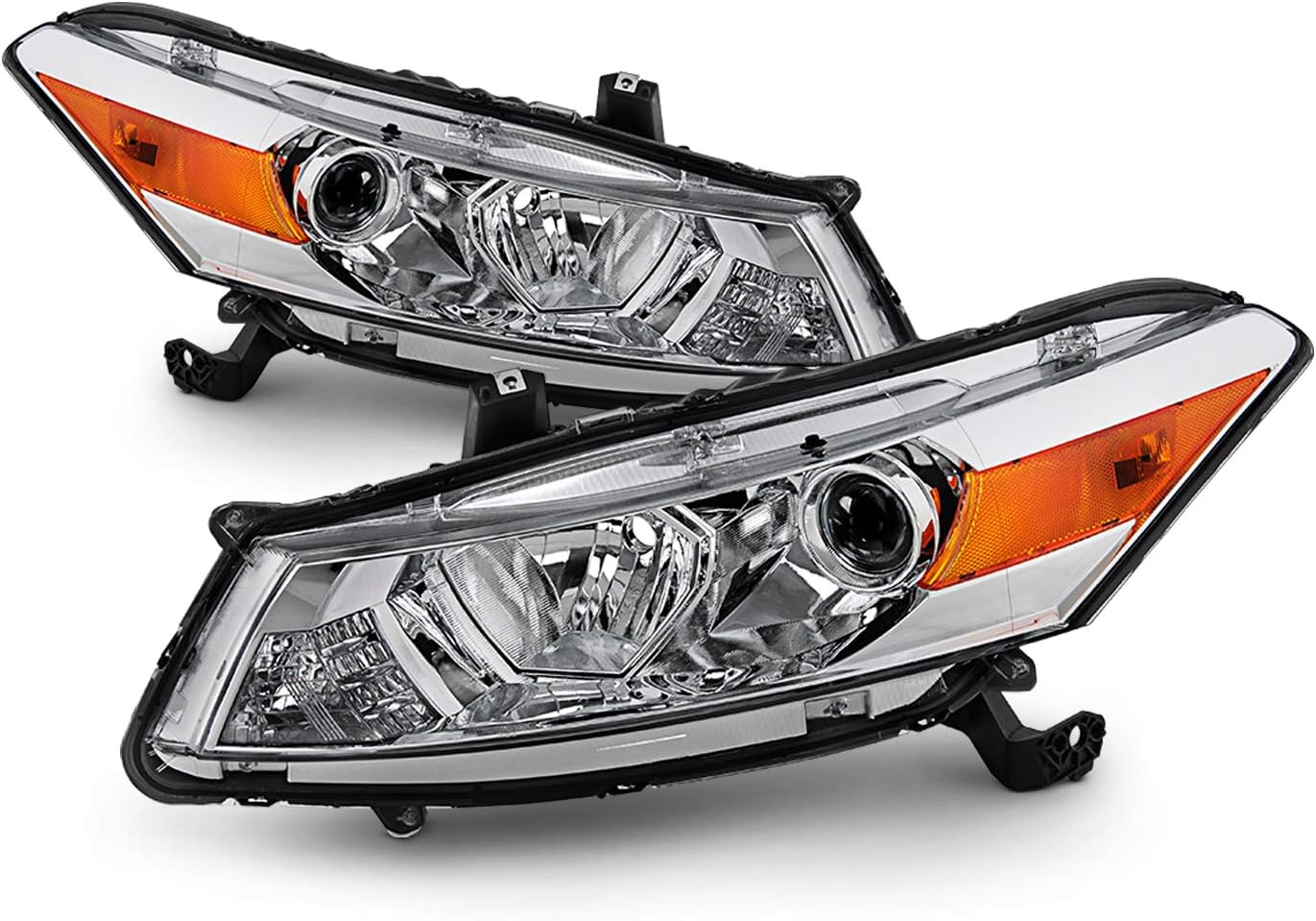 Buy Fits 20082012 Honda Accord 2Door Coupe Chrome Halogen Type