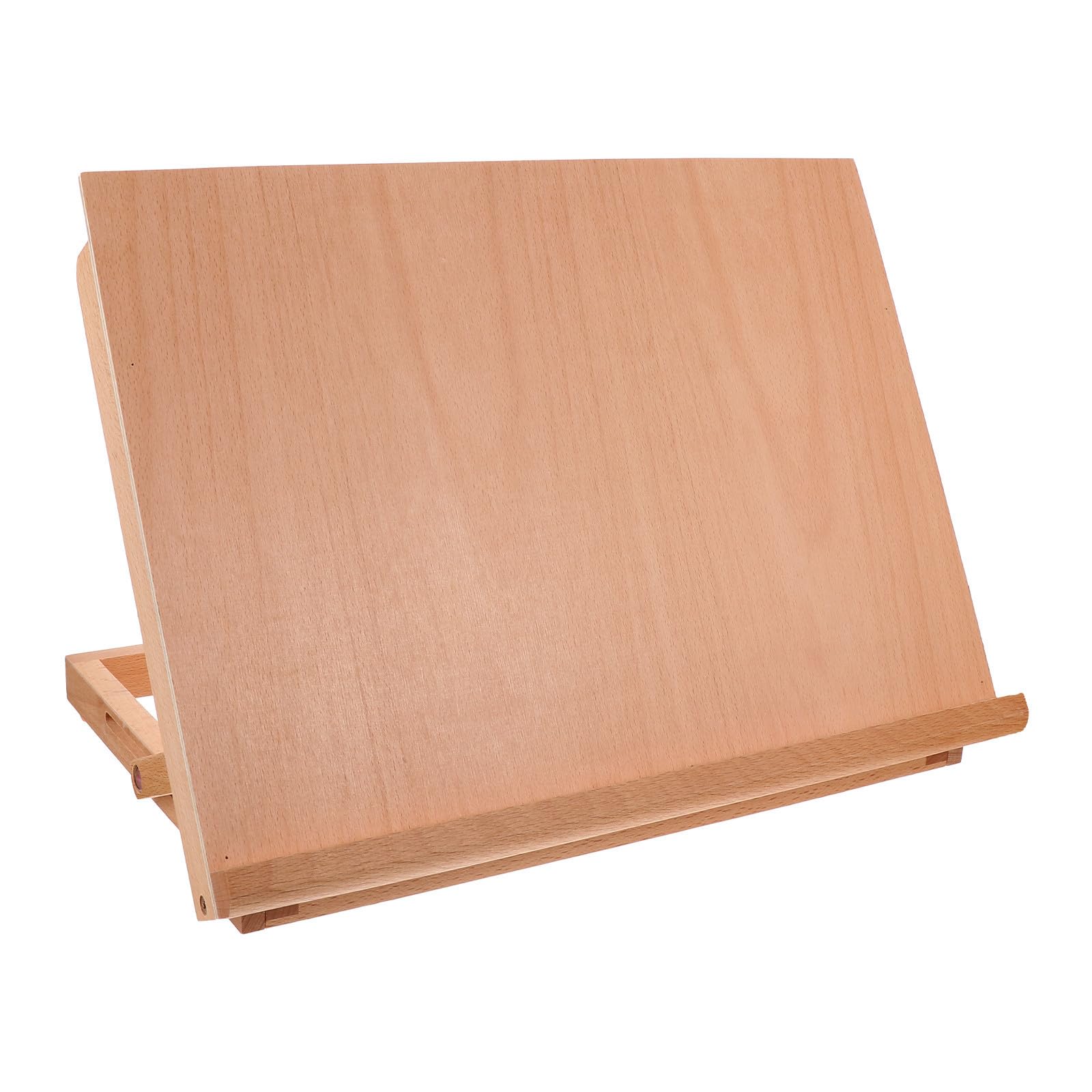 Caballete de Mesa de Madera Ajustable para Dibujo y Pintura, Plegable y Versátil, Adecuado para Estudiantes y Principiantes Hogar