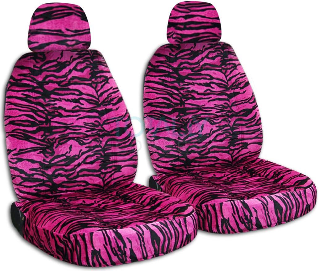 TOTALLY COVERS Animal Print Car Seat Covers w 2 Separate