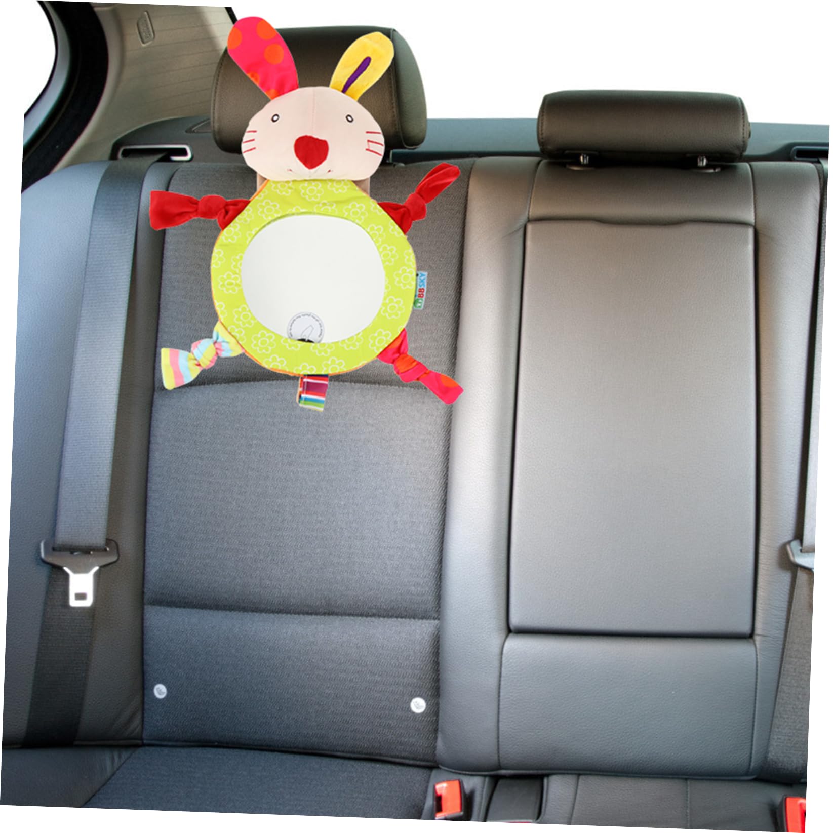 UPKOCH 2piezas Espejo Retrovisor Infantil Diseño De Conejo Espejo De Observación Para Asientos Traseros De Coche Seguridad Para Bebés Fácil Instalación Para Cuidado Del Niño