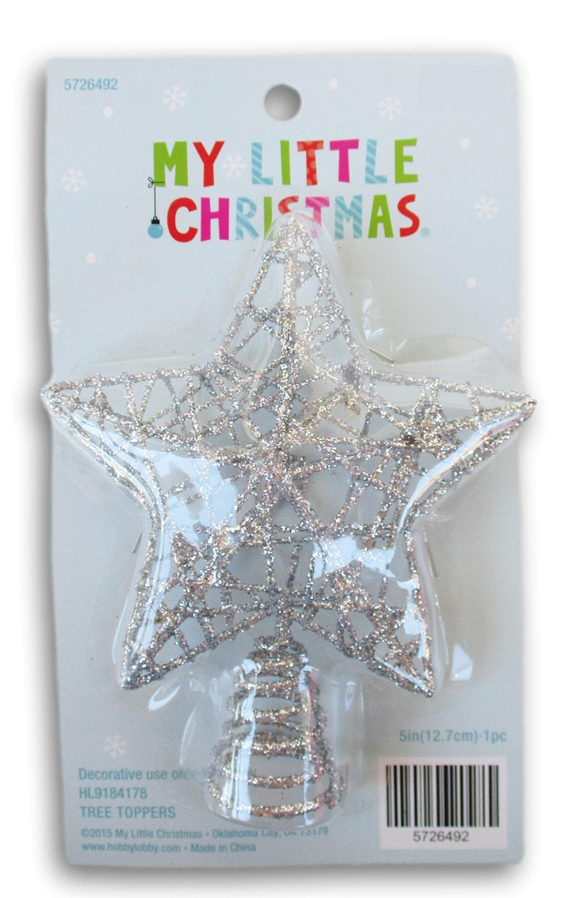 My little christmas tree topper Clearance