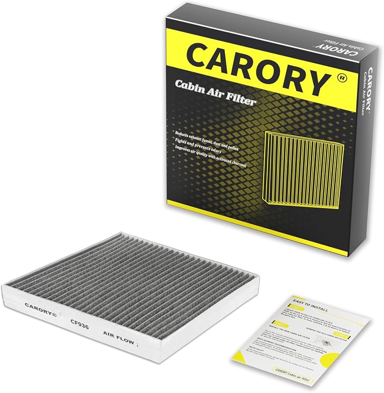 Filtro de cabine com carvão ativado Carory para Hyundai Palisade 2020 a 2025 – 1 unidade