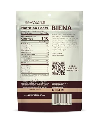 Generic Bien.a Chickpea Little Bit Everything 5 Oz (Pack of 8)