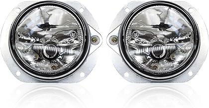 Fog Lights Assembly Compatible with W204 C300 C350 C63 W216 CL550 CL600 CL63 CL65 W164 ML350 ML450 ML550 ML63 2007-2013 Fog Lamp A2048202256 A2048202156