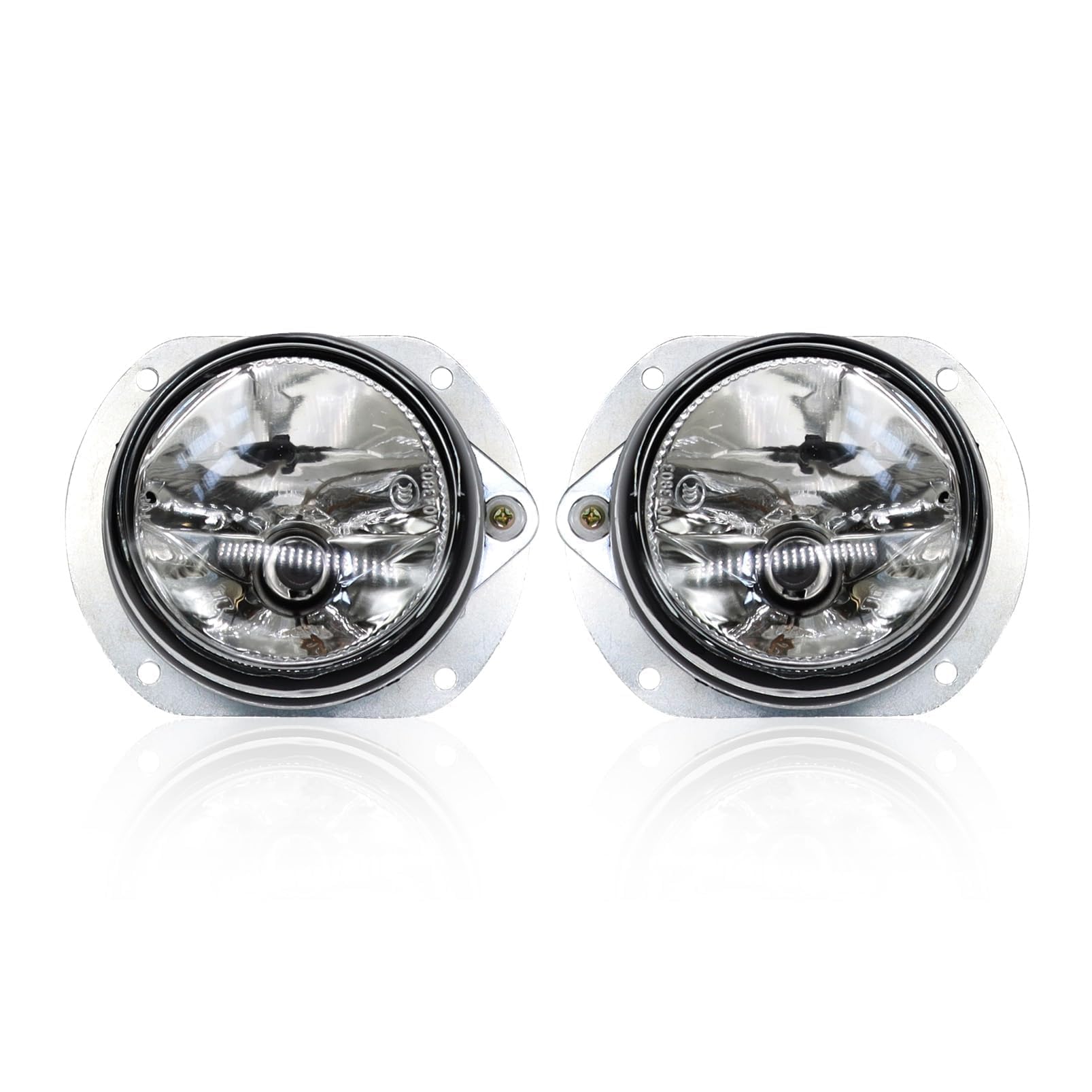 2Pcs Fog Lights Fog Lamp Assembly Compatible with W204 C250 C300 C350 C63 C209 CLK350 CLK55 CLK63 W216 CL550 CL600 CL63 CL65 W164 ML320 ML450 ML550 ML63 2007-2013