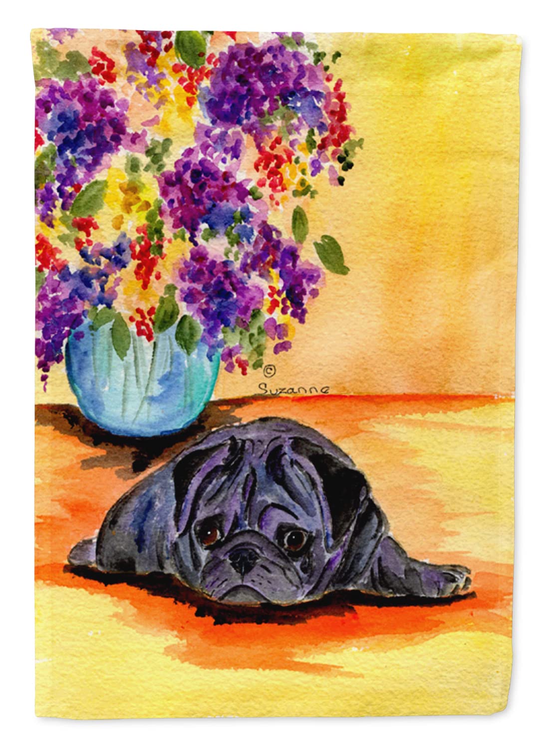 Pug Flag Canvas idée cadeau originale pour les passionnés de carlins