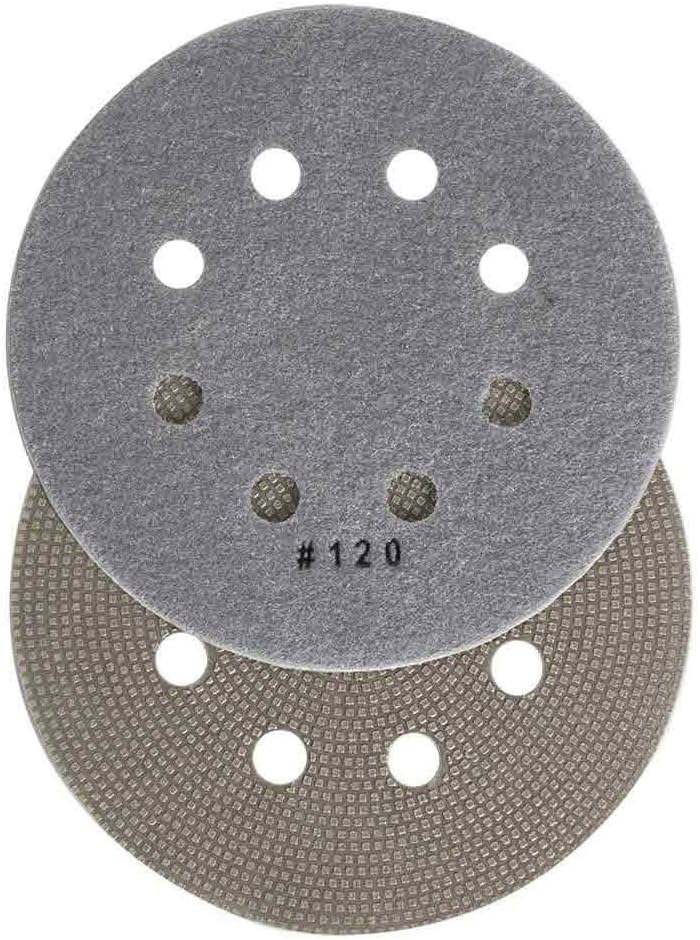 Specialty Diamond BRTD6120 120 Grit 6" Thin Electroplated Dry Pad for Orbital Sanders