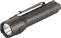 Vista 1 de Streamlight 88610 PolyTac X USB 600-Lumen 11485-Candela Professional Tactical LED Flashlight with Rechargeable Battery, Clear Retail Packaging, Black