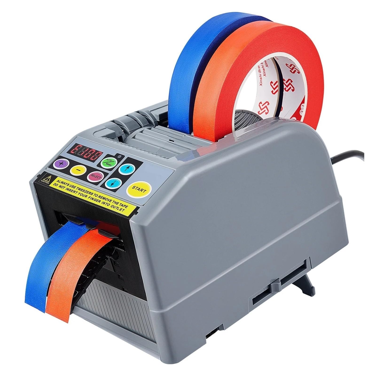 Ribbon Cutter Automatic Electric Tape Dispenser, Adhesive Cutter Packaging Machine