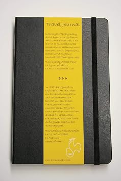 Travel Notebook 140g/m2, 13.5x21cm, Landscape, 62 fls