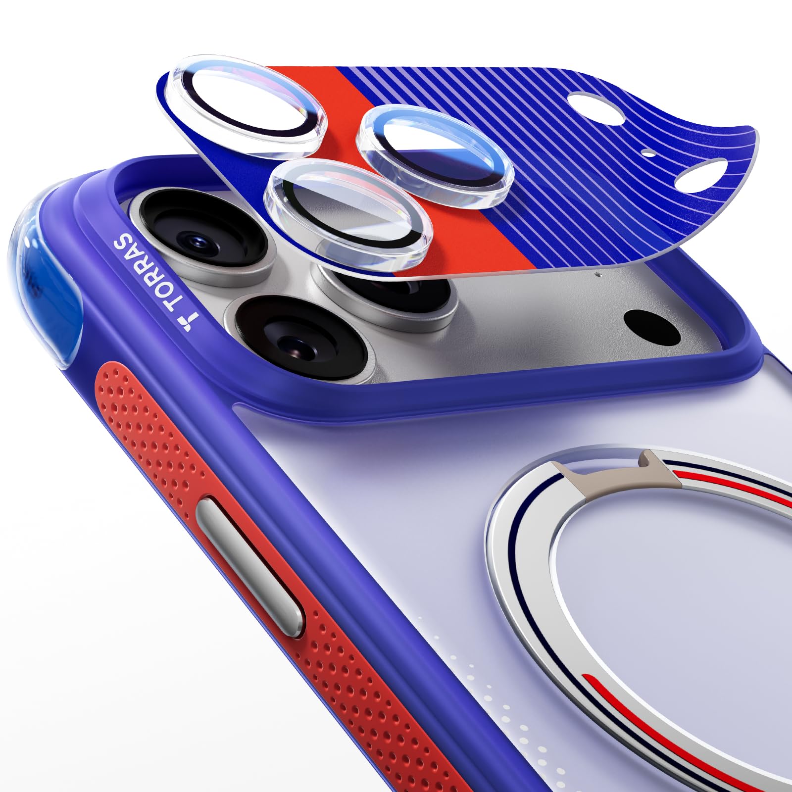 Amazon.co.jp: 【地平線・ブルー】TORRAS For iPhone 17 Pro Max