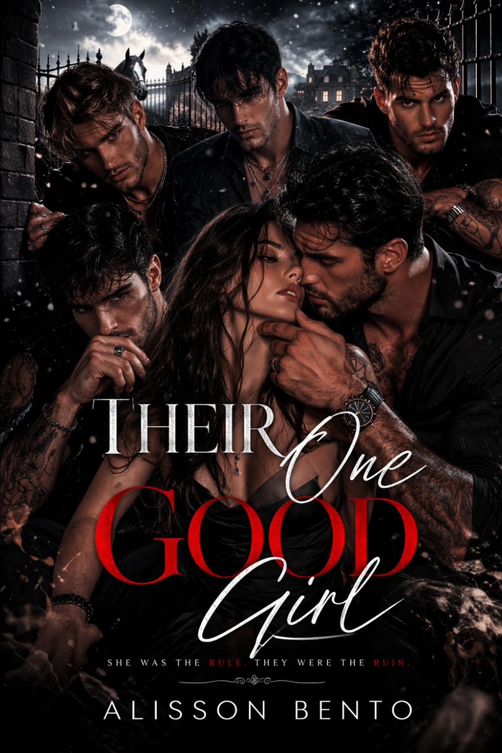 Their One Good Girl: A Dark Billionaire Reverse Harem Romance (Empires of Ruin & Obsession)