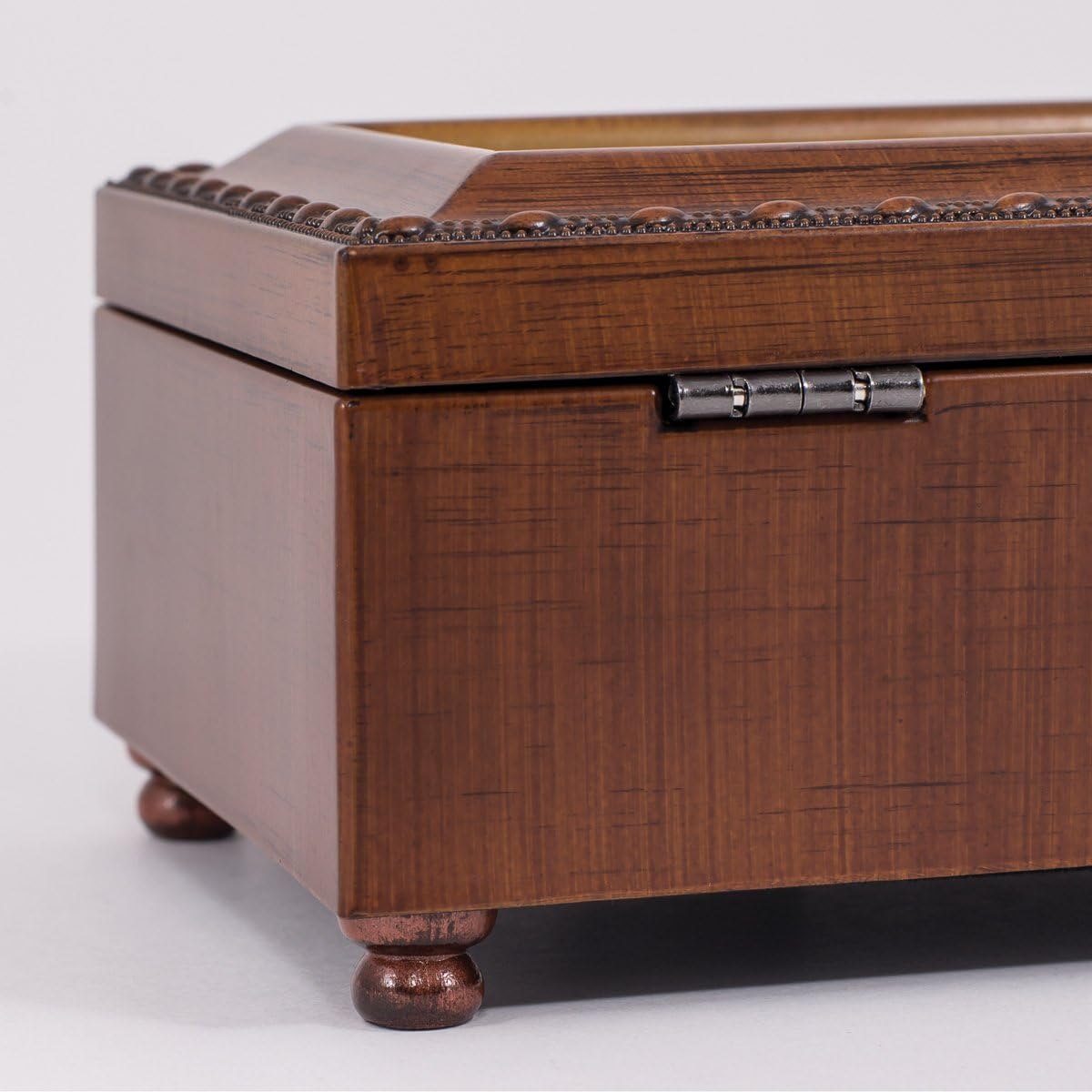 Cottage Garden May The Hinges Irish Proverb Wood Finish Small Jewelry Music Box Plays Irish Eyes Smiling