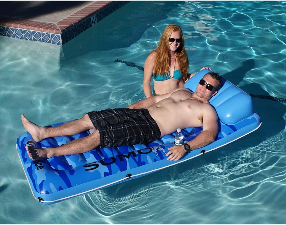 Amazon.com: Swimline Sumo Pool Float Mat Large : Toys & Games