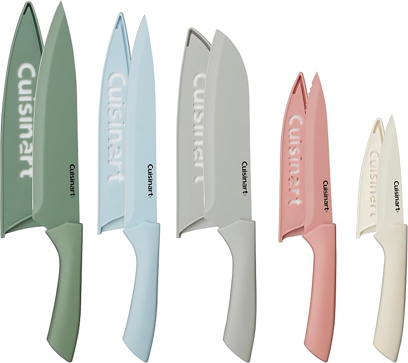 C55-10PCER 10pc Ceramic Coated Cutlery Set